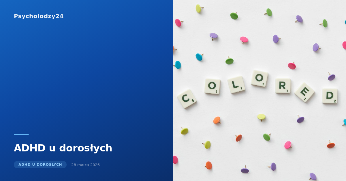ADHD u dorosłych