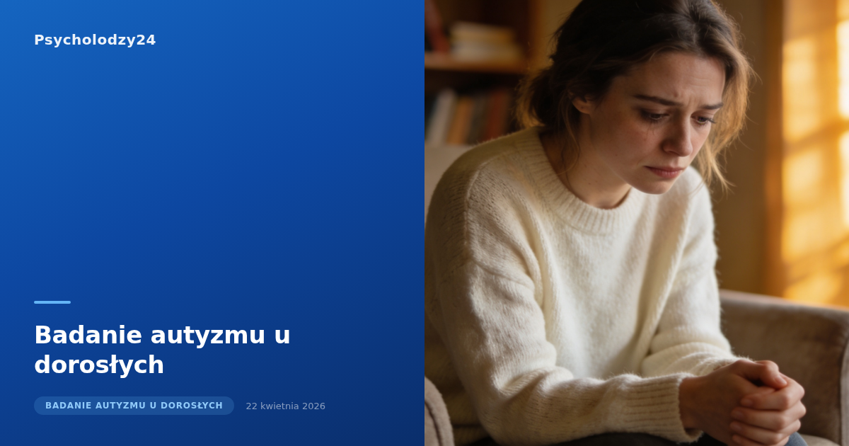 Badanie autyzmu u dorosłych
