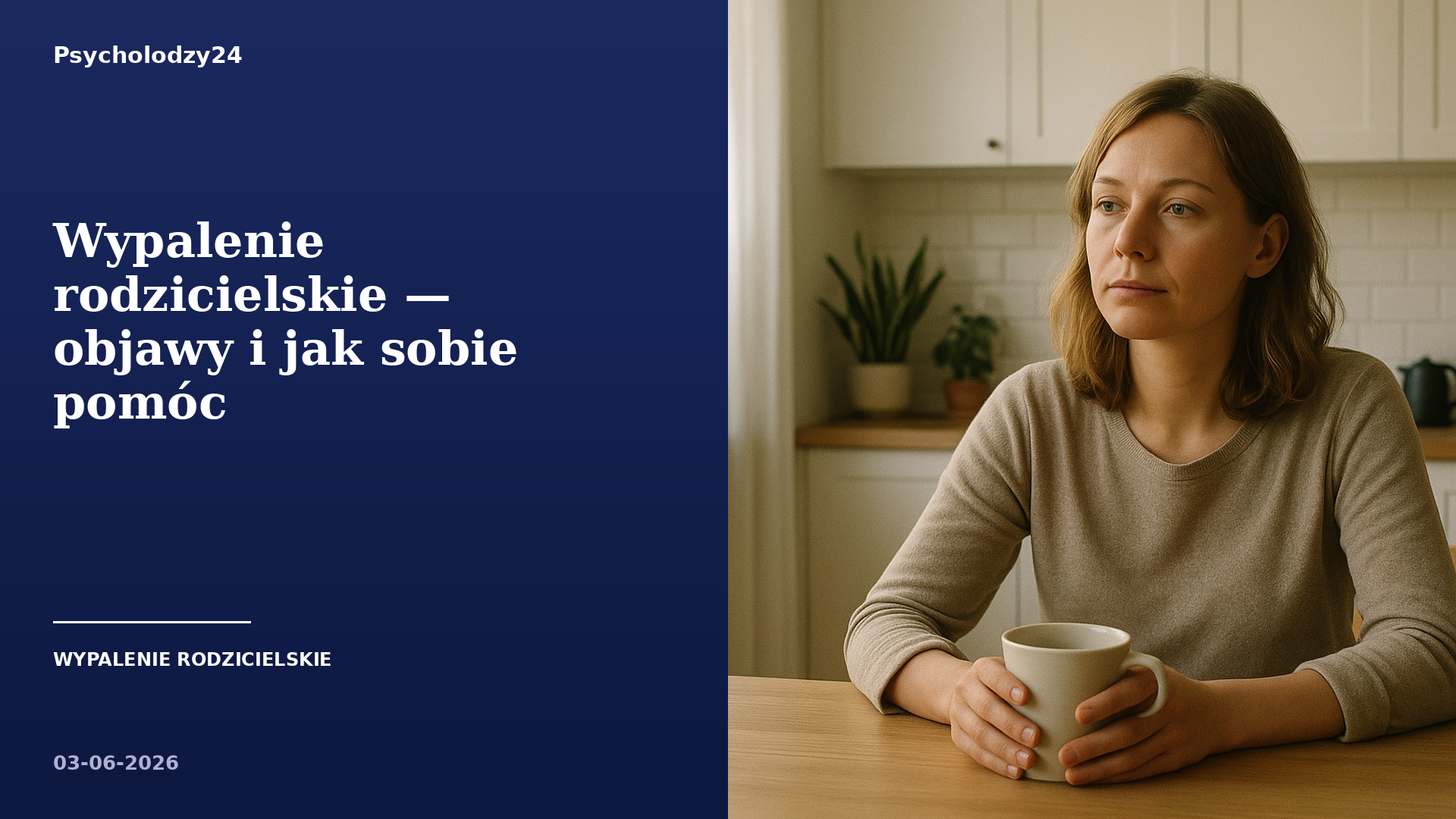 Wypalenie rodzicielskie — objawy i jak sobie pomóc